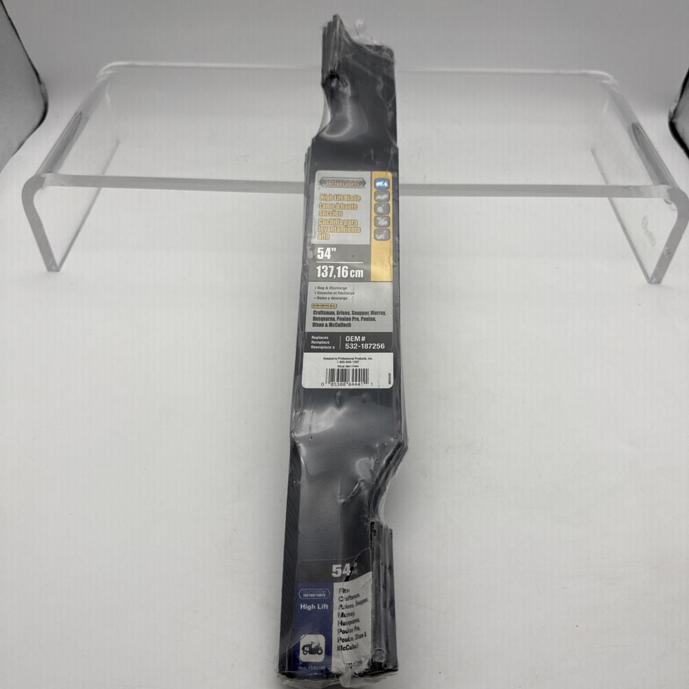 Outdoor Factory Parts 54" 3 Mower Blade Set-High Lift-OEM 532-187256 Star Center